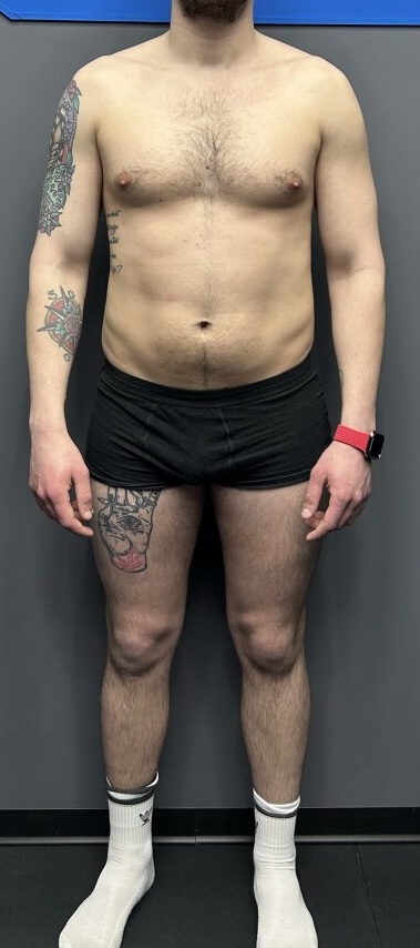 Gabriele, prima del percorso